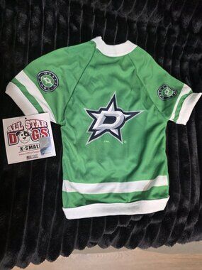NWT All Star NHL Dallas Stars Dog Hockey Jersey